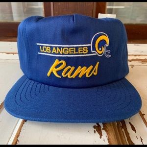 Vintage 1990’s NOS LA RAMS Snapback Hat Cap